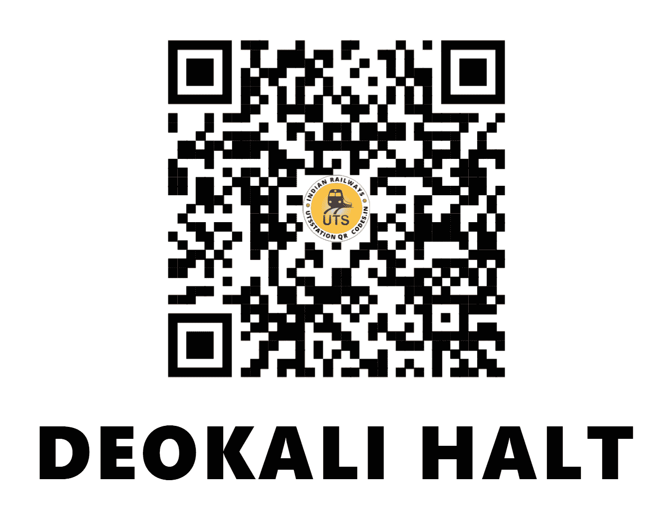UTS QR Code for DEOKALI HALT - DEO - NE (UTTAR PRADESH)